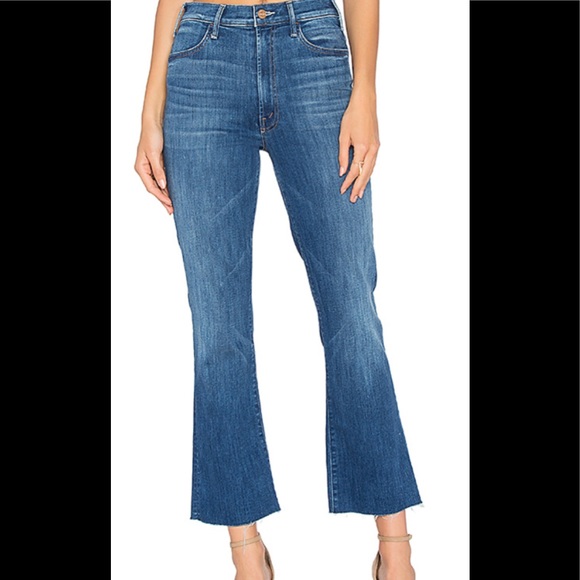 Mother The Hustler Ankle Fray Jeans - Picture 2 of 3